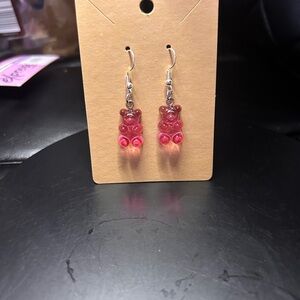 B2G2 Pink Gummy Bear Earrings